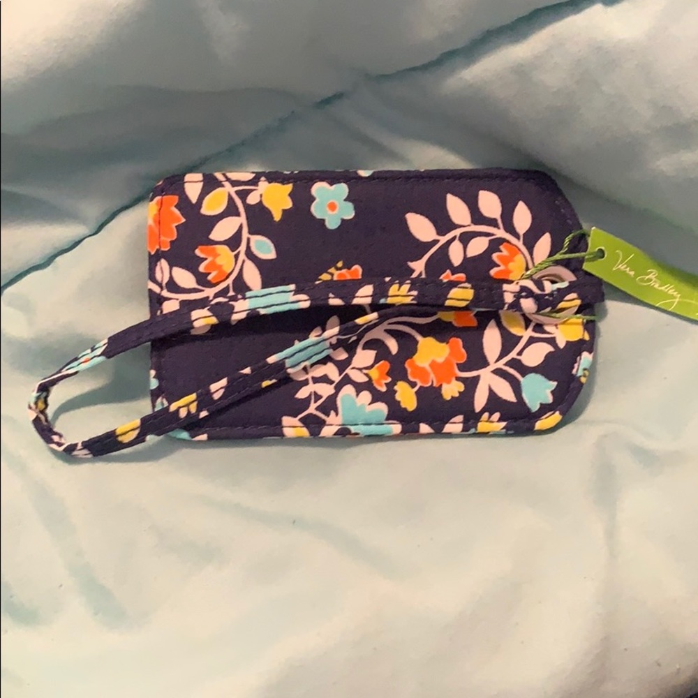 Vera Bradley luggage tag